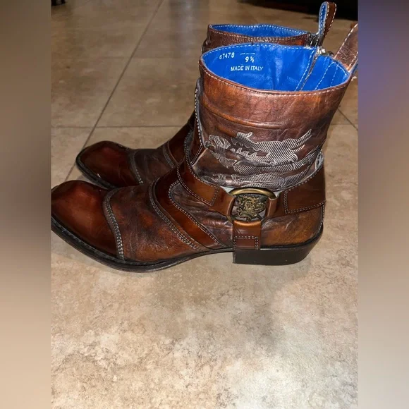 Shoes | Mark Nanson Rock Lives Distressed Dragon Boots  display picture 2